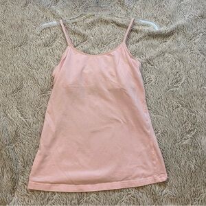 Steve Tank Top Women’s Size Small Juniors Light Pink Spaghetti Strap Good Cond